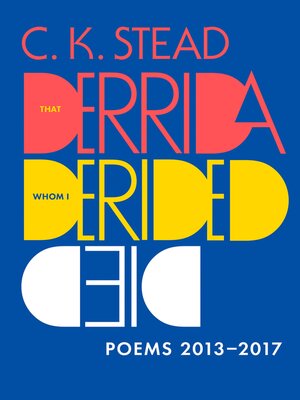 cover image of That Derrida Whom I Derided Died